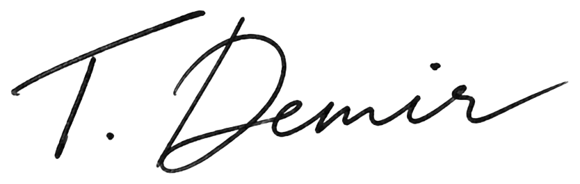 Unterschrift T. Demir